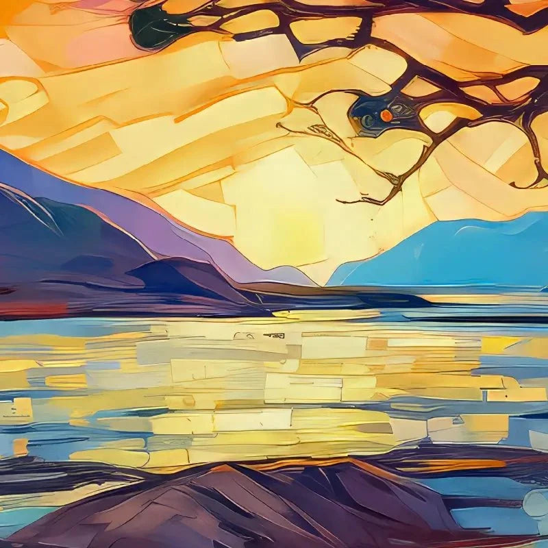 Lonesome Pine Art Print Lonesome Pine Art Print wall art product David Alexander Elder