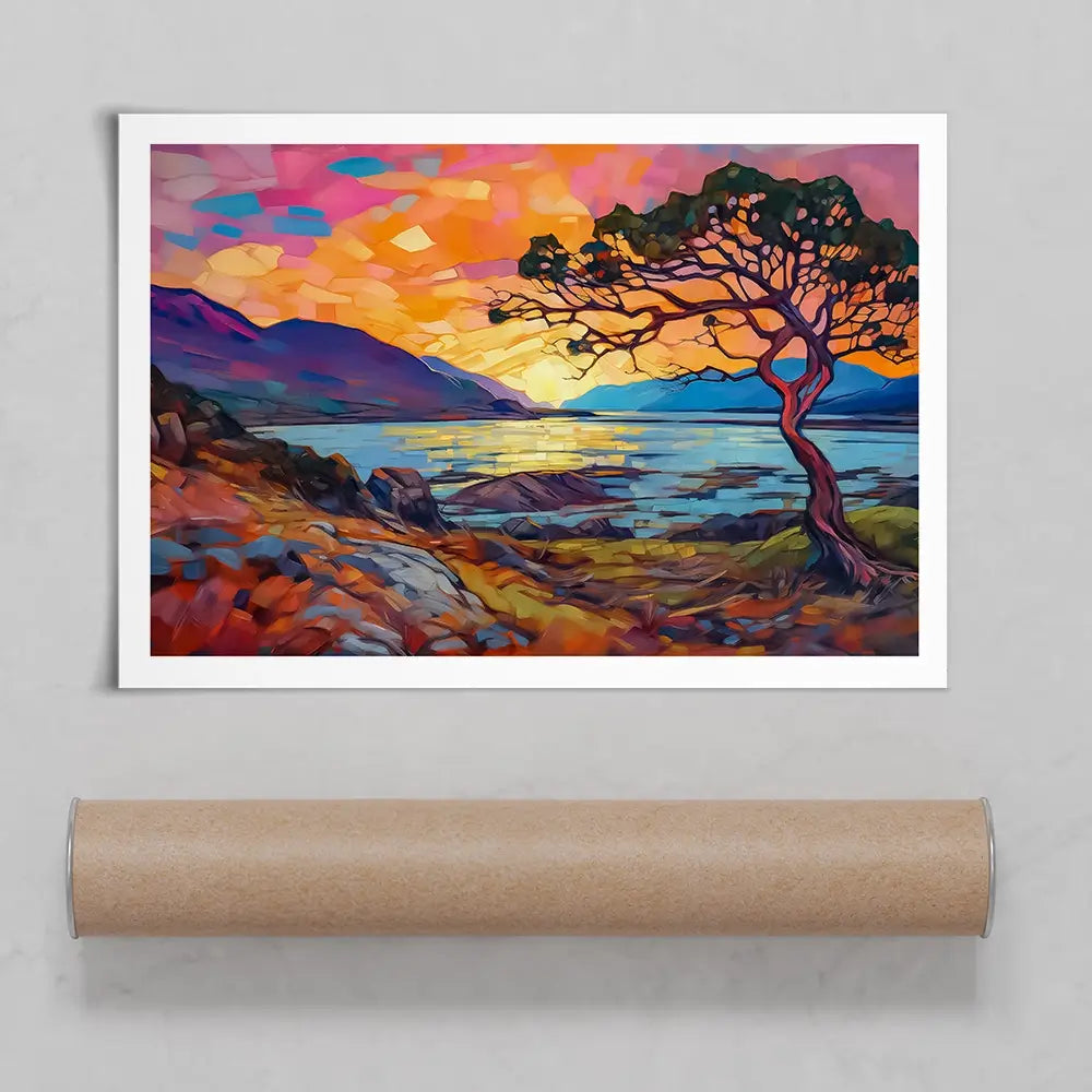 Lonesome Pine Art Print Lonesome Pine Art Print wall art product David Alexander Elder