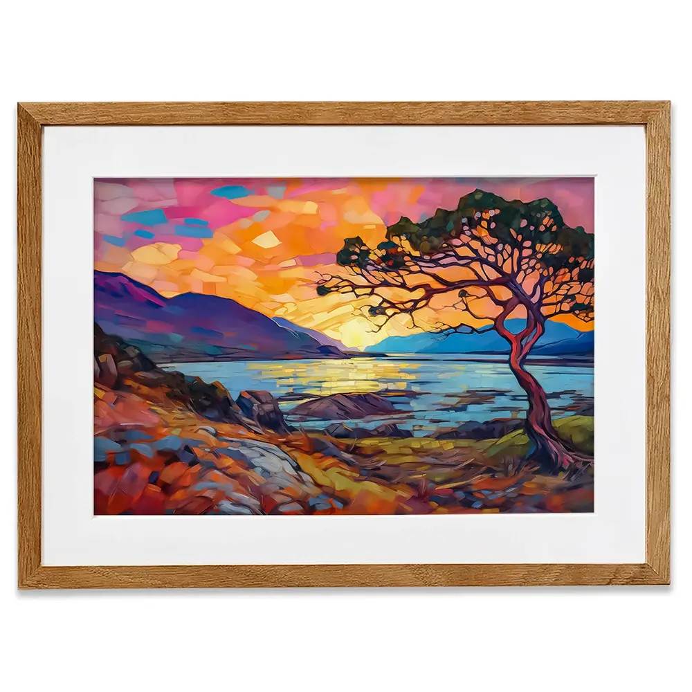 Lonesome Pine Framed Art Print Lonesome Pine Framed Art Print wall art product David Alexander Elder