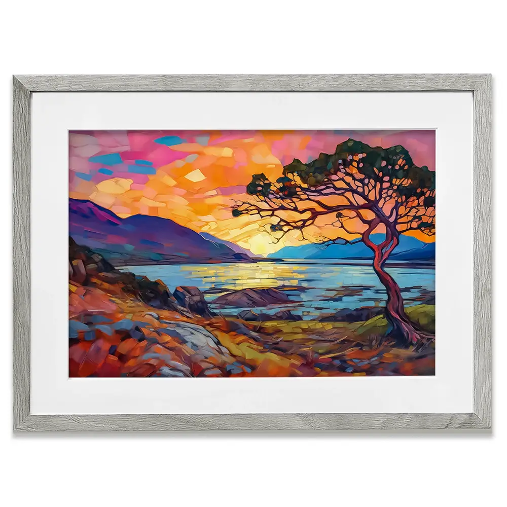 Lonesome Pine Framed Art Print Lonesome Pine Framed Art Print wall art product David Alexander Elder