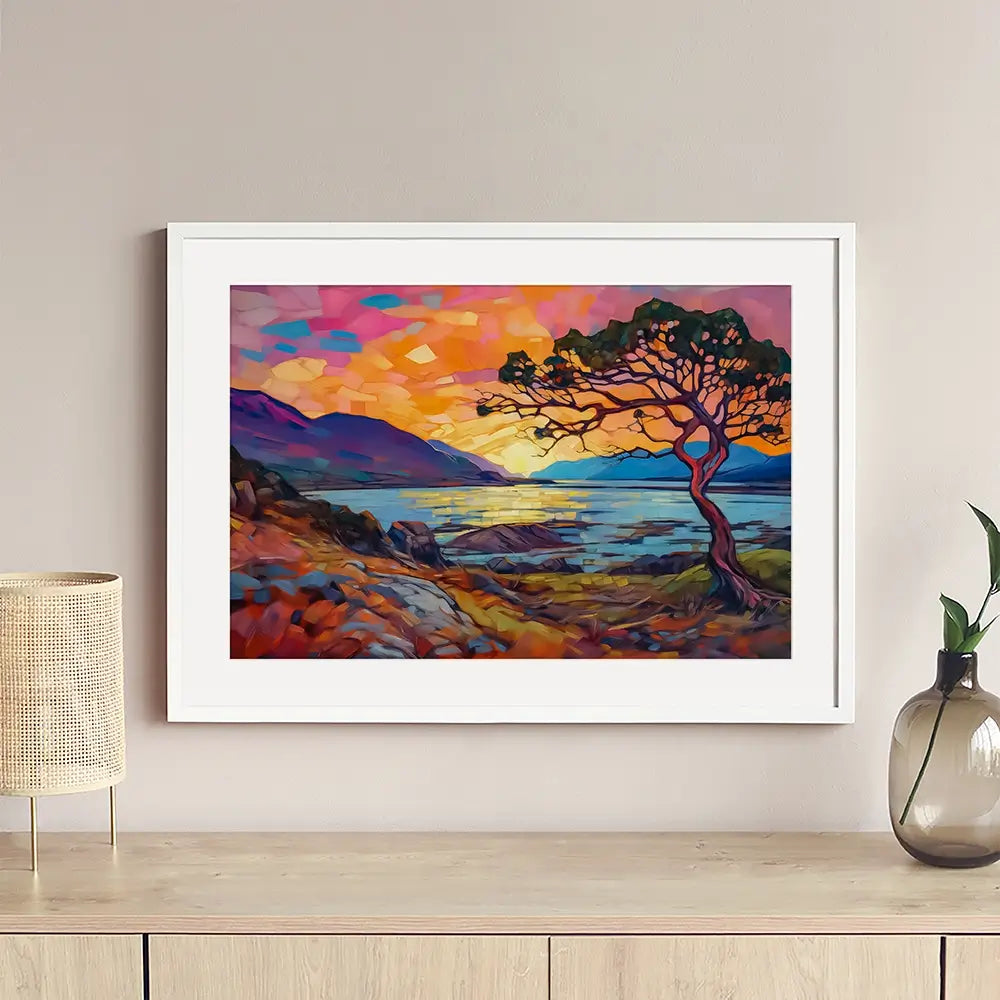 Lonesome Pine Framed Art Print Lonesome Pine Framed Art Print wall art product David Alexander Elder