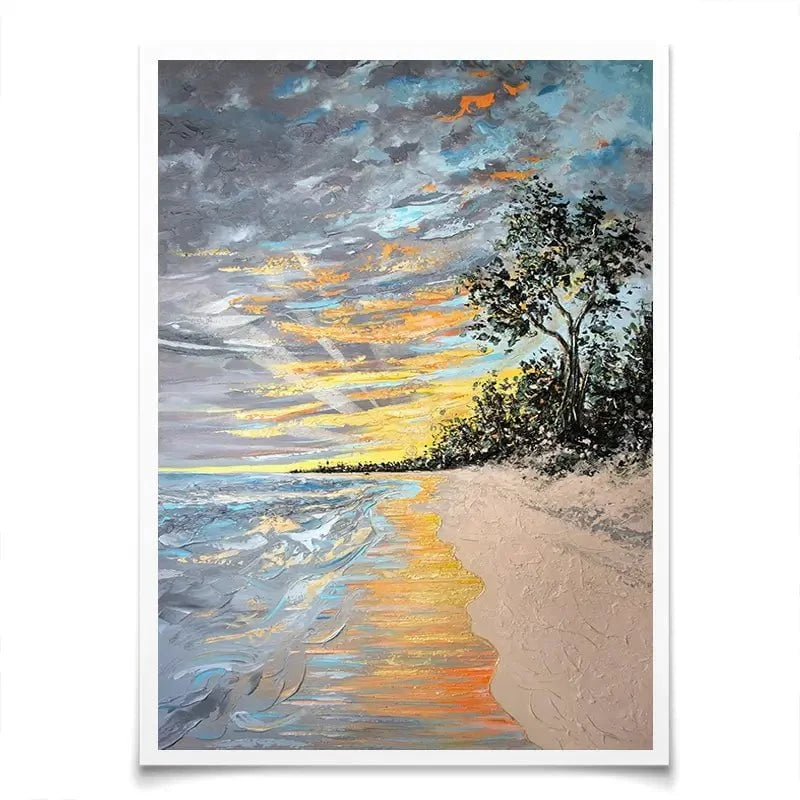 Longpoint Glow Art Print Longpoint Glow Art Print wall art product Nada Khatib