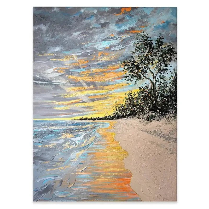 Longpoint Glow Canvas Print Longpoint Glow Canvas Print wall art product Nada Khatib