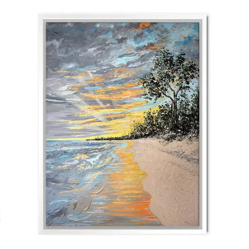 Longpoint Glow Canvas Print Longpoint Glow Canvas Print wall art product Nada Khatib