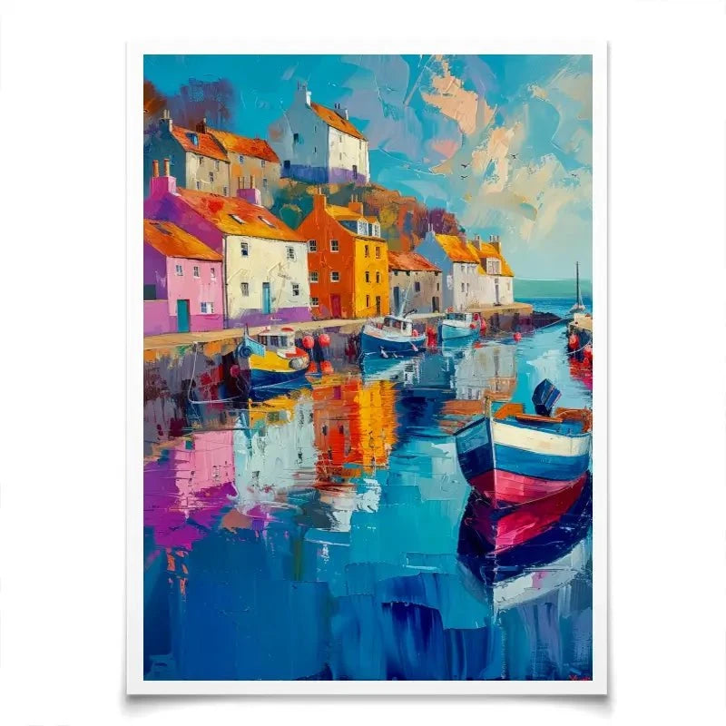 Looe Cornwall Art Print Looe Cornwall Art Print wall art product David Alexander Elder