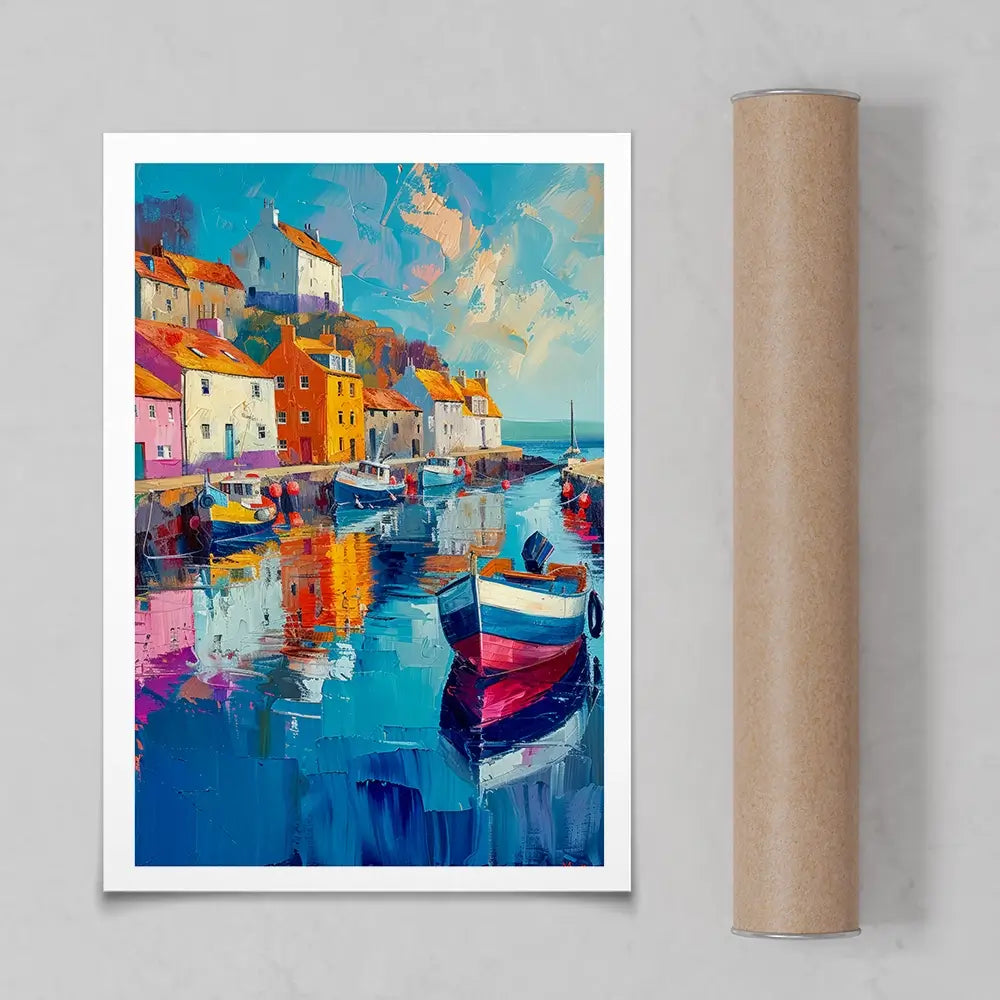 Looe Cornwall Art Print Looe Cornwall Art Print wall art product David Alexander Elder