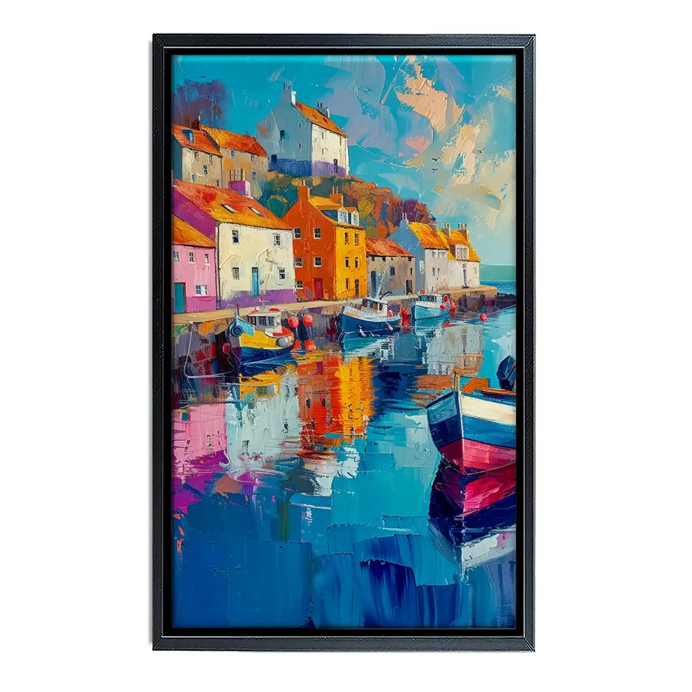 Looe Cornwall Canvas Print Looe Cornwall Canvas Print wall art product David Alexander Elder