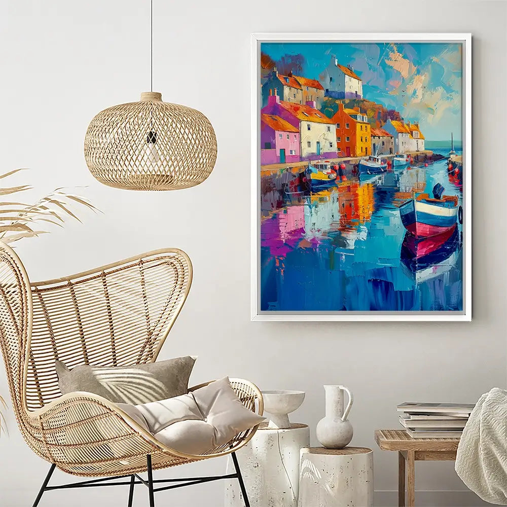 Looe Cornwall Canvas Print Looe Cornwall Canvas Print wall art product David Alexander Elder