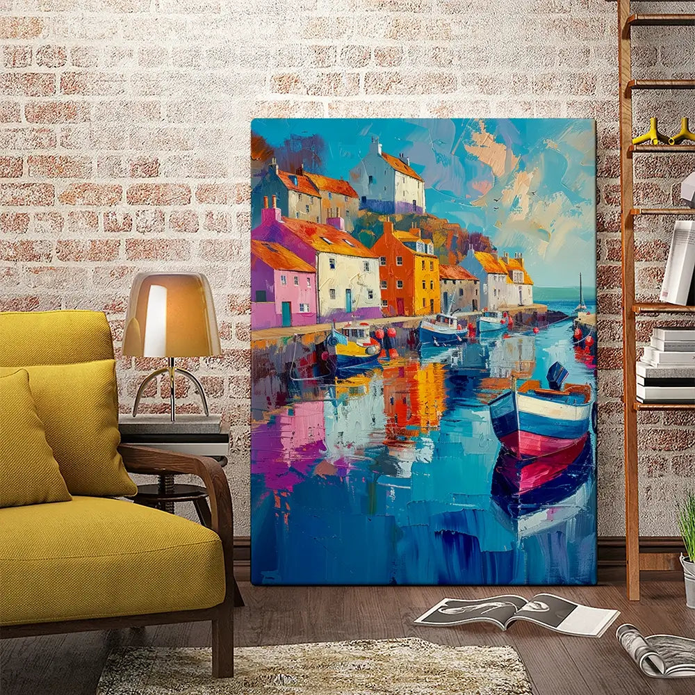 Looe Cornwall Canvas Print Looe Cornwall Canvas Print wall art product David Alexander Elder