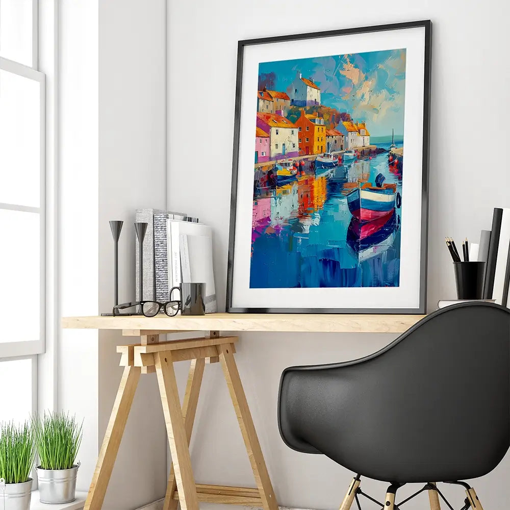 Looe Cornwall Framed Art Print Looe Cornwall Framed Art Print wall art product David Alexander Elder