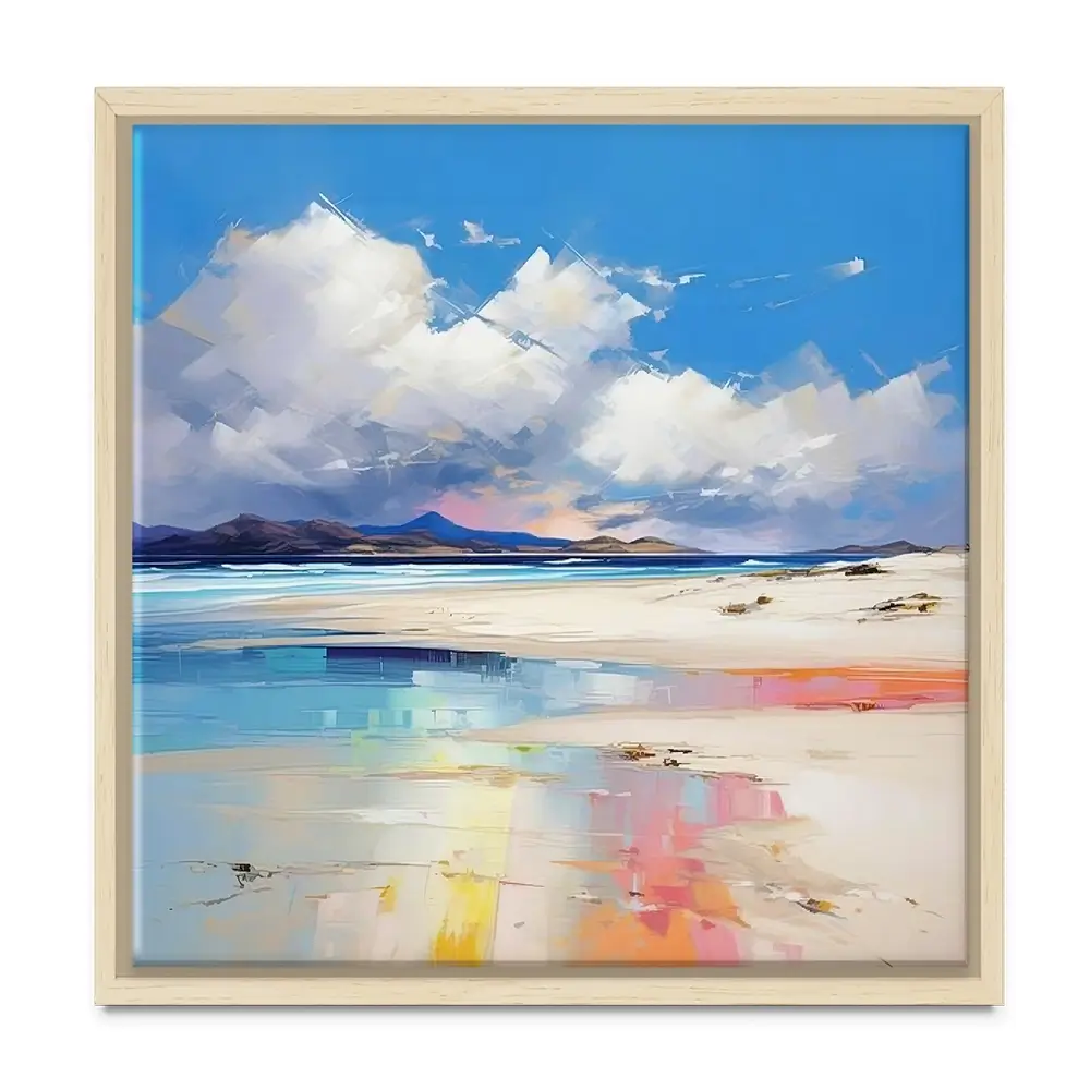 Looking East Square Canvas Print Looking East Square Canvas Print wall art product David Alexander Elder