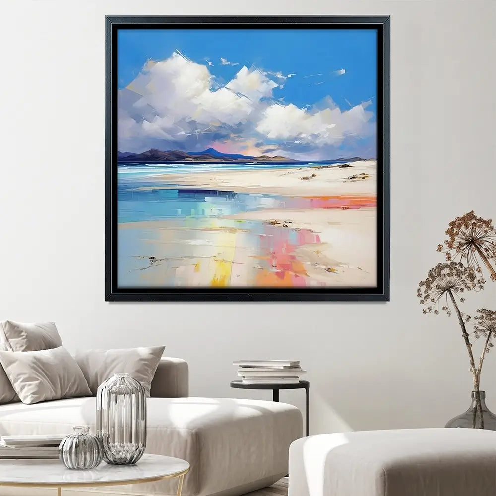Looking East Square Canvas Print Looking East Square Canvas Print wall art product David Alexander Elder
