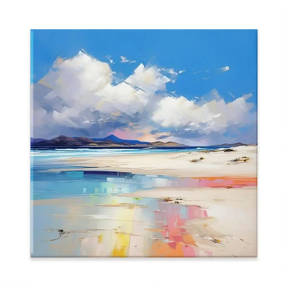 Looking East Square Canvas Print Looking East Square Canvas Print wall art product David Alexander Elder