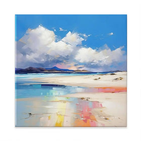 Looking East Square Canvas Print Looking East Square Canvas Print wall art product David Alexander Elder