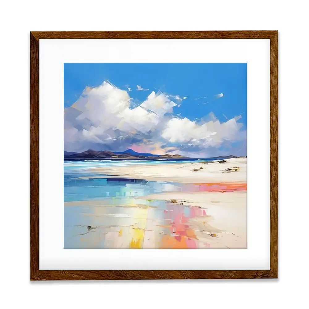 Looking East Square Framed Art Print Looking East Square Framed Art Print wall art product David Alexander Elder