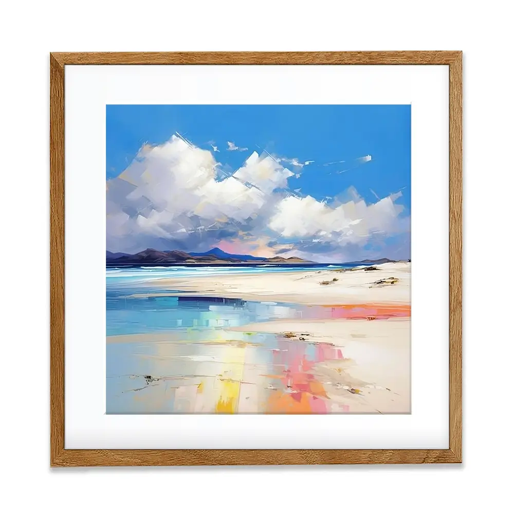 Looking East Square Framed Art Print Looking East Square Framed Art Print wall art product David Alexander Elder