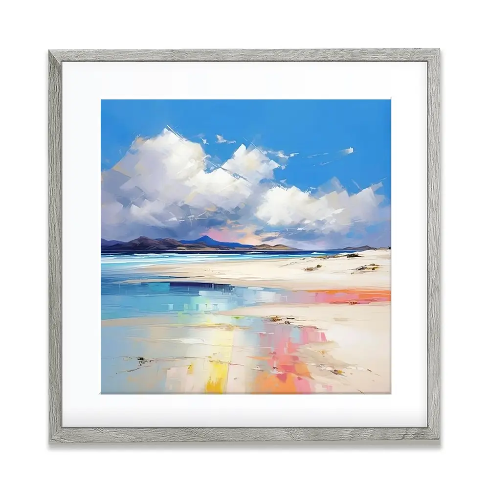 Looking East Square Framed Art Print Looking East Square Framed Art Print wall art product David Alexander Elder