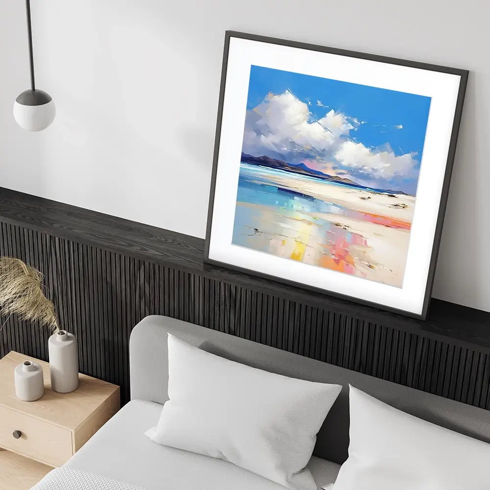 Looking East Square Framed Art Print Looking East Square Framed Art Print wall art product David Alexander Elder