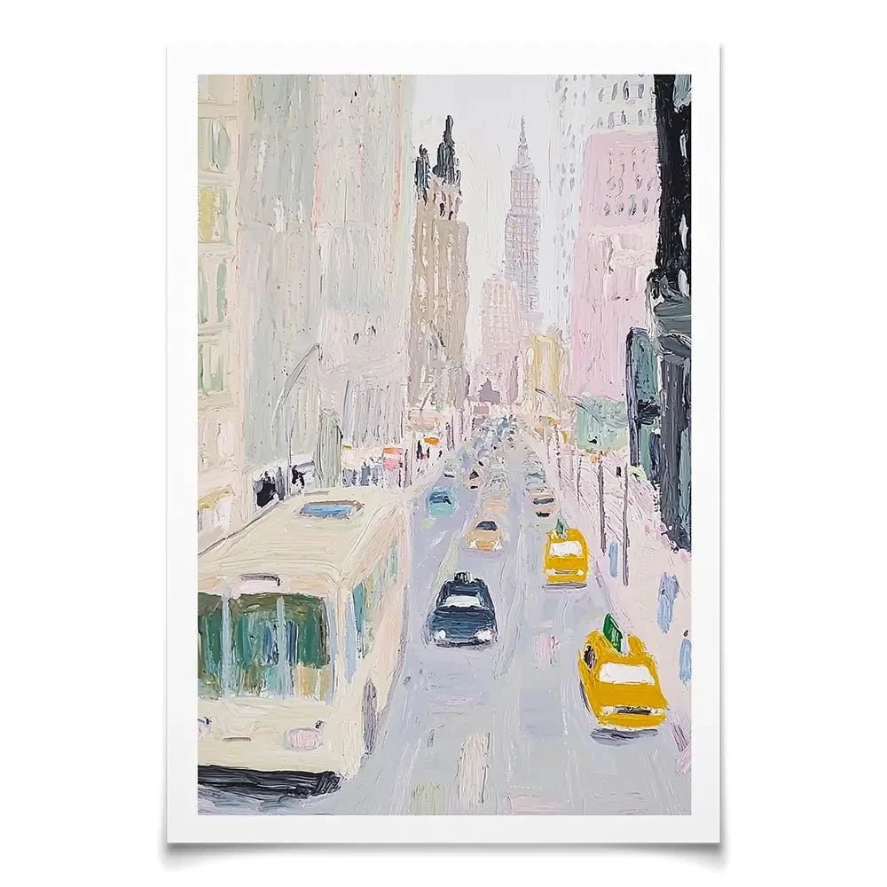 Looking Up Fifth Ave 2 Art Print Looking Up Fifth Ave 2 Art Print wall art product Walker Noble