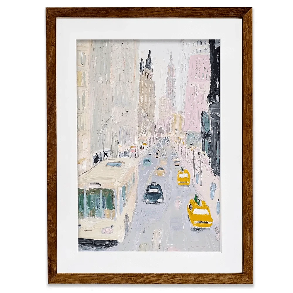 Looking Up Fifth Ave 2 Framed Art Print Looking Up Fifth Ave 2 Framed Art Print wall art product Walker Noble