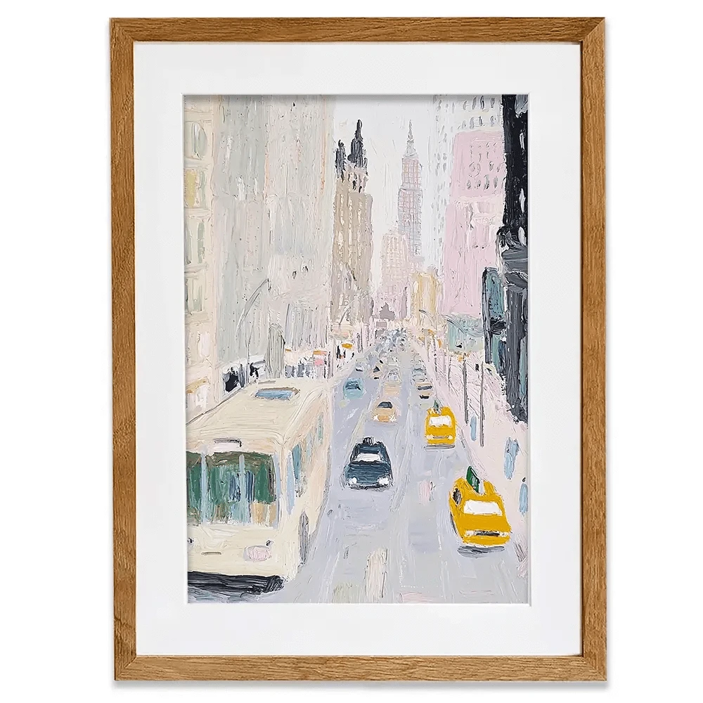 Looking Up Fifth Ave 2 Framed Art Print Looking Up Fifth Ave 2 Framed Art Print wall art product Walker Noble