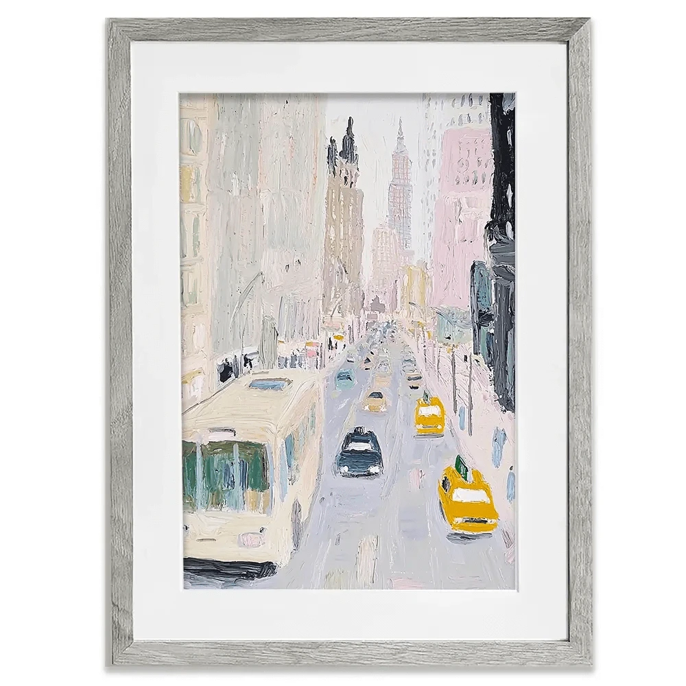 Looking Up Fifth Ave 2 Framed Art Print Looking Up Fifth Ave 2 Framed Art Print wall art product Walker Noble