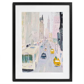 Looking Up Fifth Ave 2 Framed Art Print Looking Up Fifth Ave 2 Framed Art Print wall art product Walker Noble