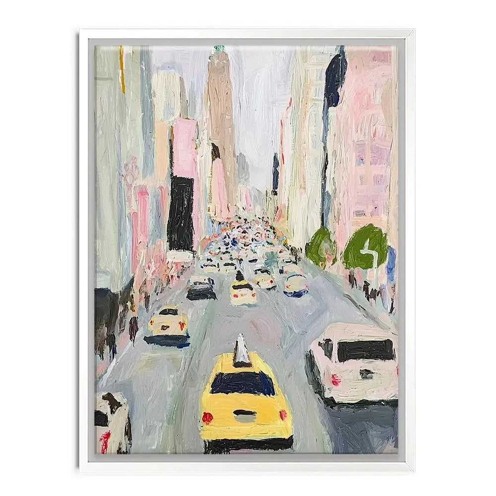 Looking Up Fifth Ave Canvas Print Looking Up Fifth Ave Canvas Print wall art product Walker Noble