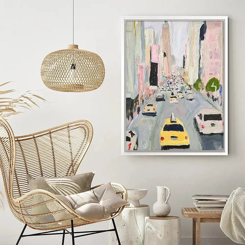 Looking Up Fifth Ave Canvas Print Looking Up Fifth Ave Canvas Print wall art product Walker Noble