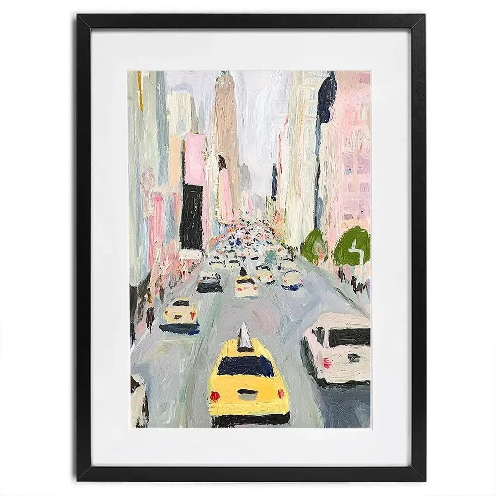 Looking Up Fifth Ave Framed Art Print Looking Up Fifth Ave Framed Art Print wall art product Walker Noble