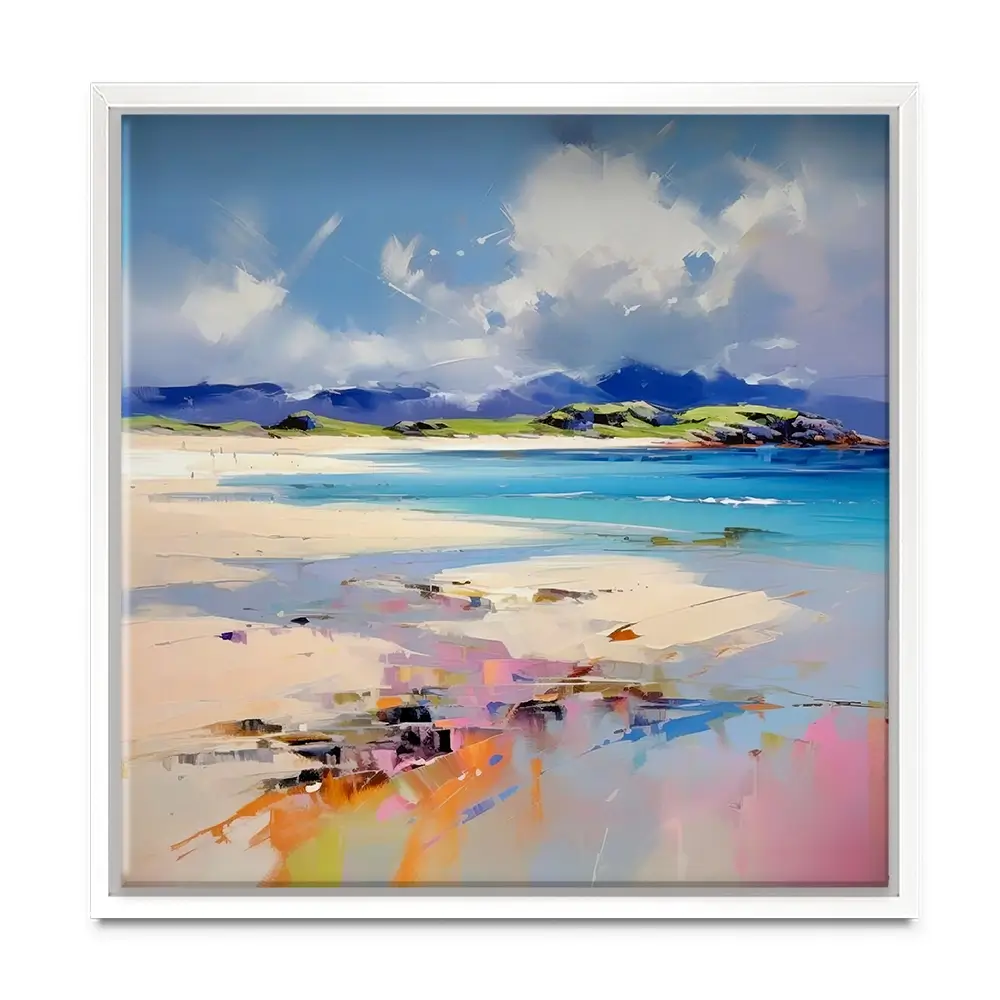 Looking West Square Canvas Print Looking West Square Canvas Print wall art product David Alexander Elder