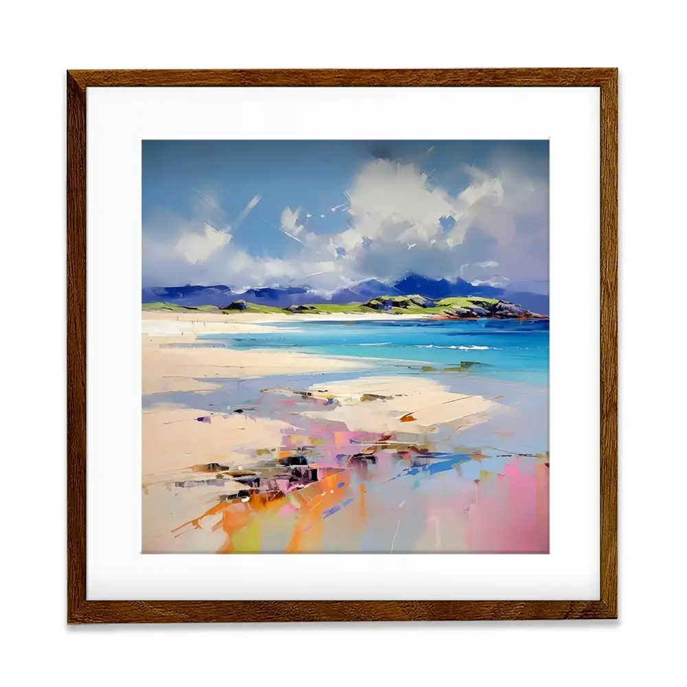 Looking West Square Framed Art Print Looking West Square Framed Art Print wall art product David Alexander Elder