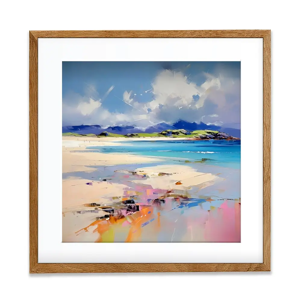 Looking West Square Framed Art Print Looking West Square Framed Art Print wall art product David Alexander Elder