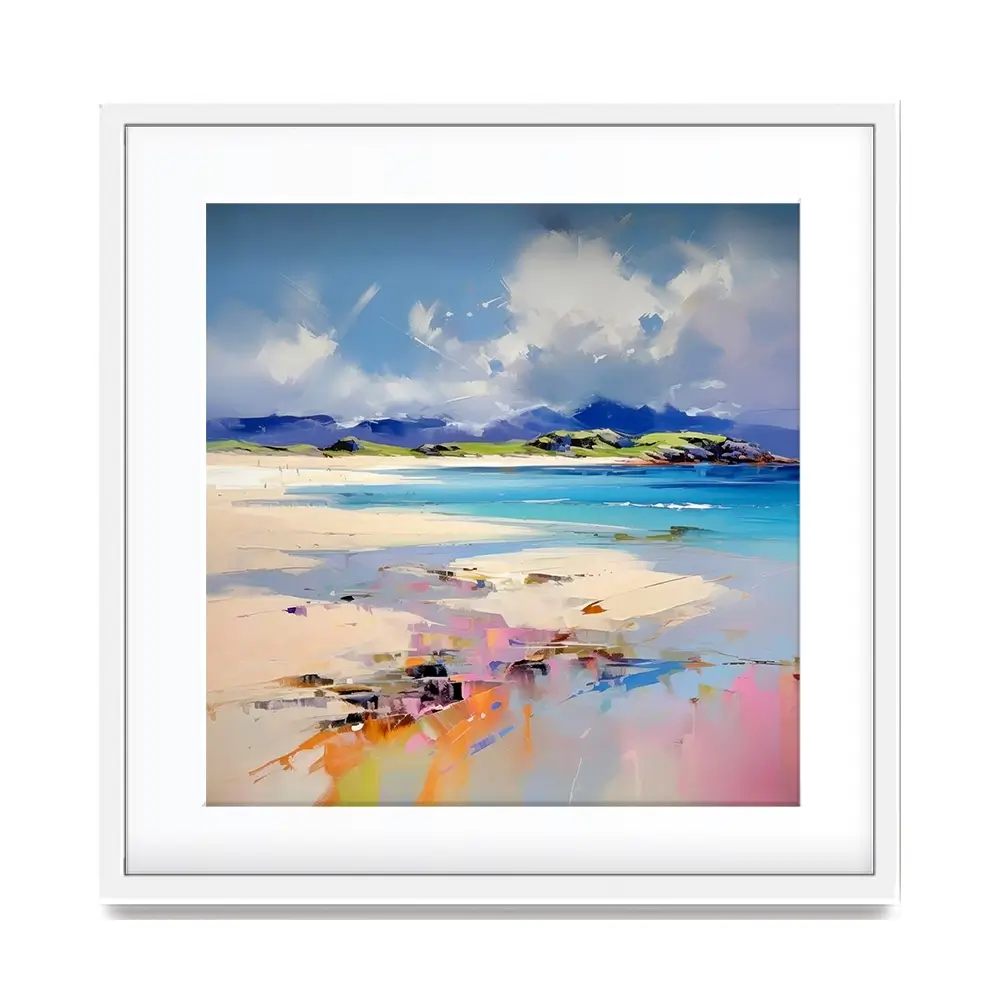 Looking West Square Framed Art Print Looking West Square Framed Art Print wall art product David Alexander Elder