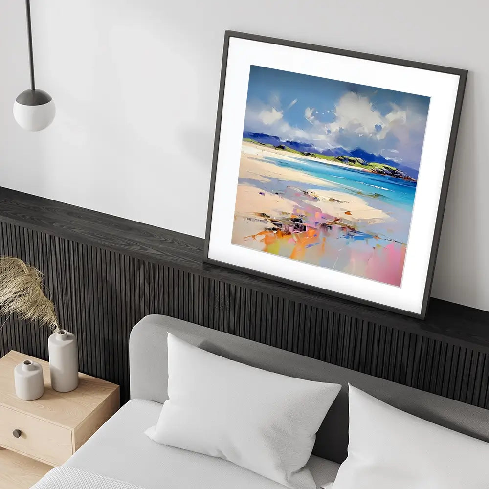Looking West Square Framed Art Print Looking West Square Framed Art Print wall art product David Alexander Elder
