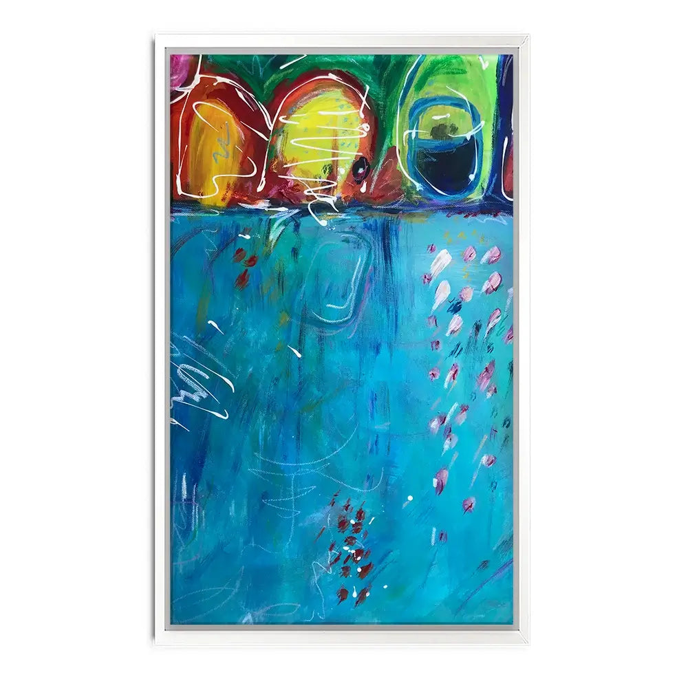 Loop The Loop Canvas Print Loop The Loop Canvas Print wall art product Jane Brookshaw