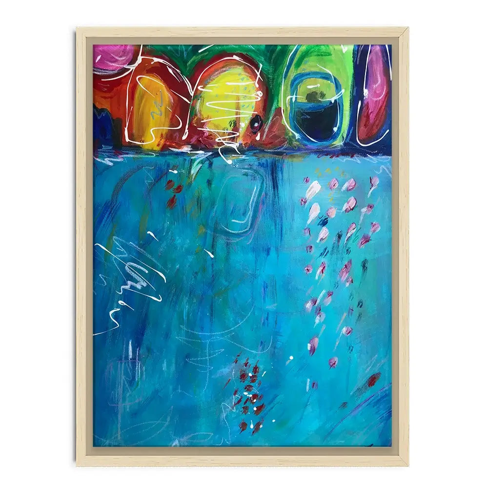 Loop The Loop Canvas Print Loop The Loop Canvas Print wall art product Jane Brookshaw