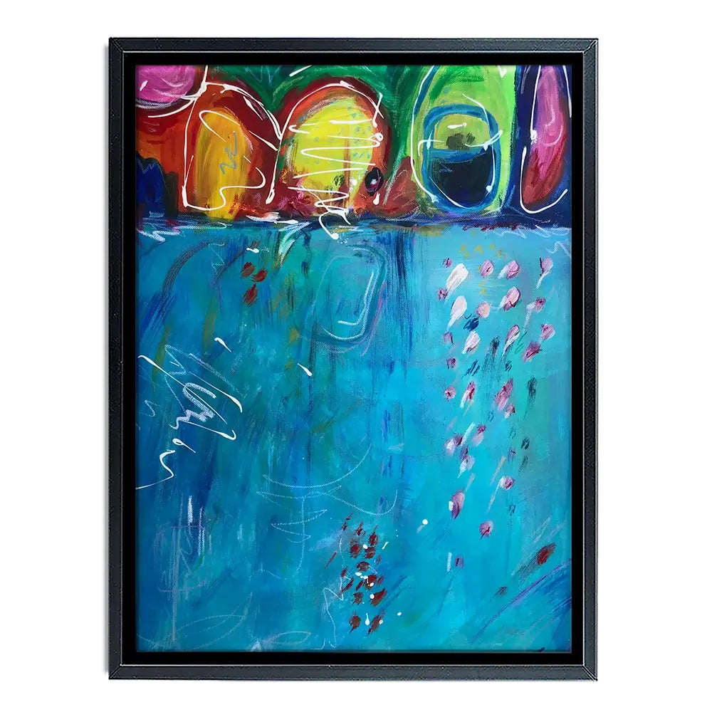 Loop The Loop Canvas Print Loop The Loop Canvas Print wall art product Jane Brookshaw