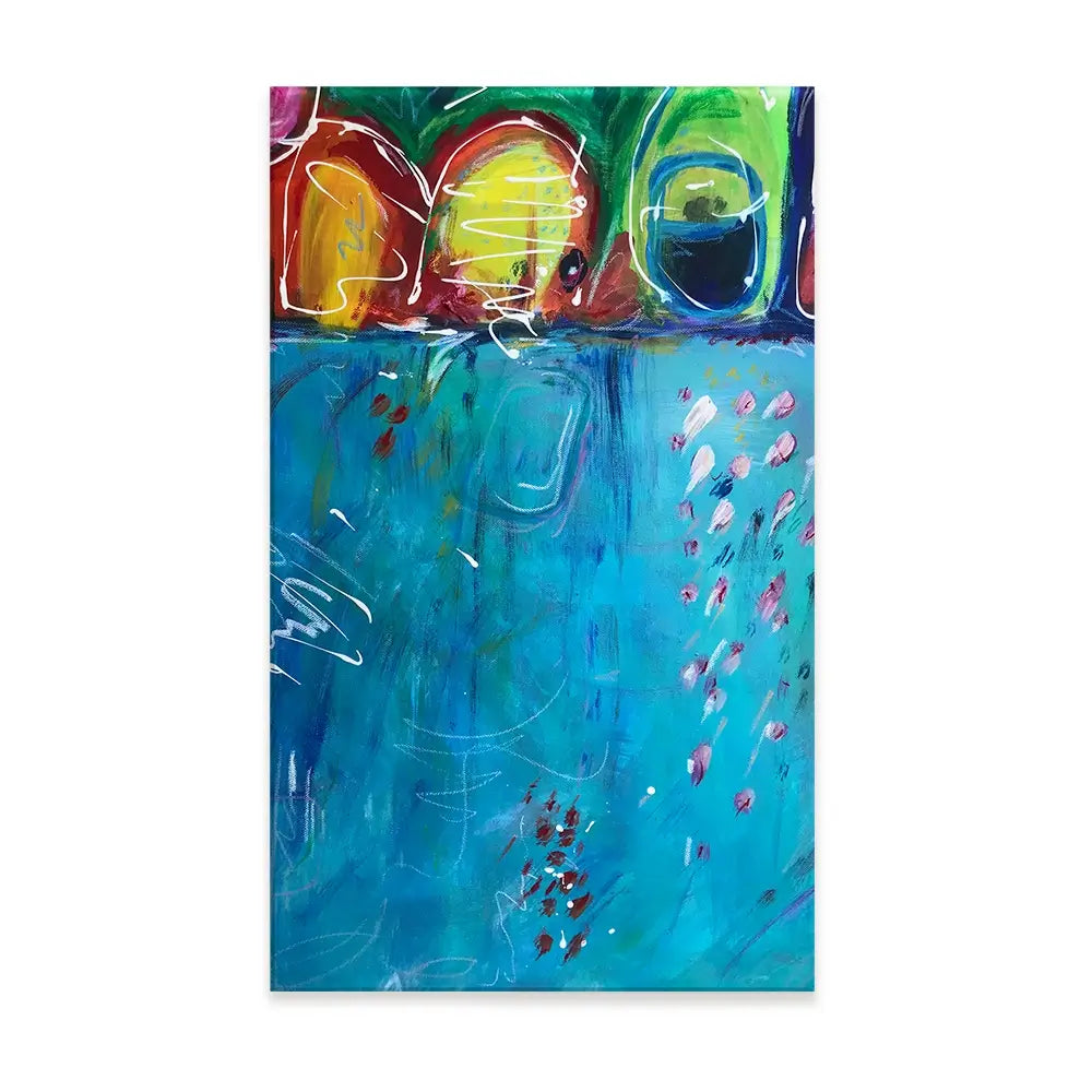 Loop The Loop Canvas Print Loop The Loop Canvas Print wall art product Jane Brookshaw