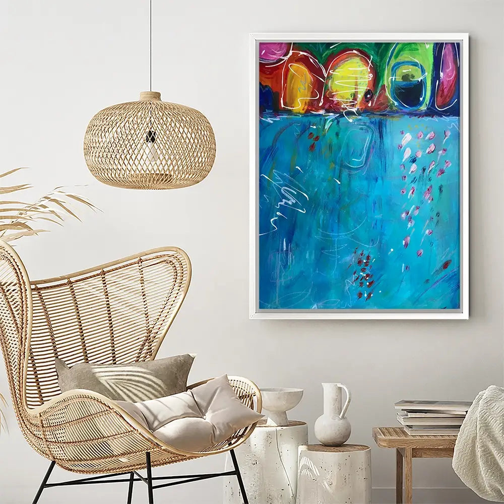 Loop The Loop Canvas Print Loop The Loop Canvas Print wall art product Jane Brookshaw