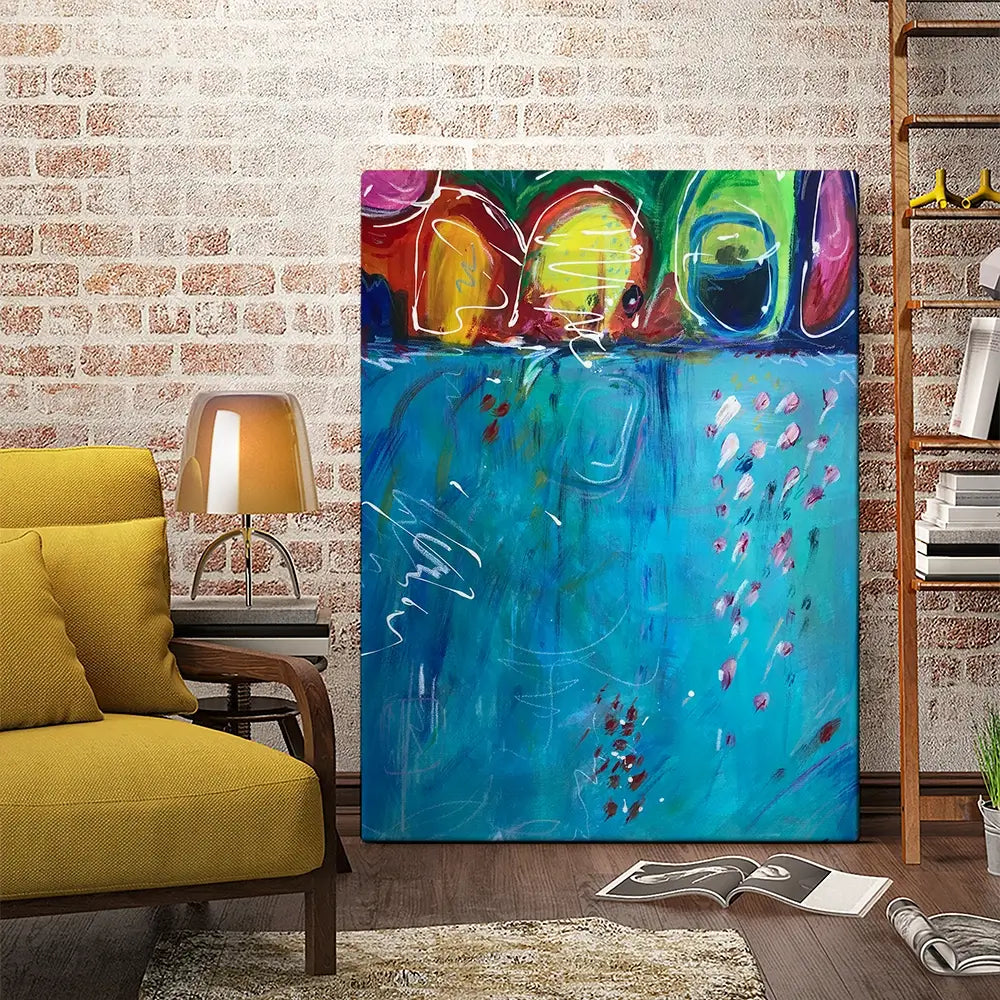 Loop The Loop Canvas Print Loop The Loop Canvas Print wall art product Jane Brookshaw