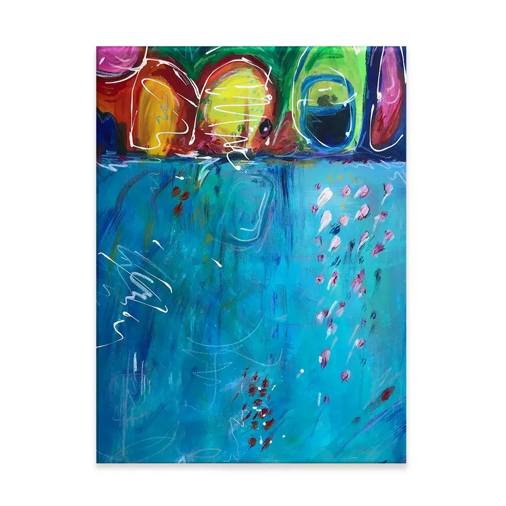 Loop The Loop Canvas Print Loop The Loop Canvas Print wall art product Jane Brookshaw