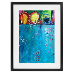 Loop The Loop Framed Art Print Loop The Loop Framed Art Print wall art product Jane Brookshaw