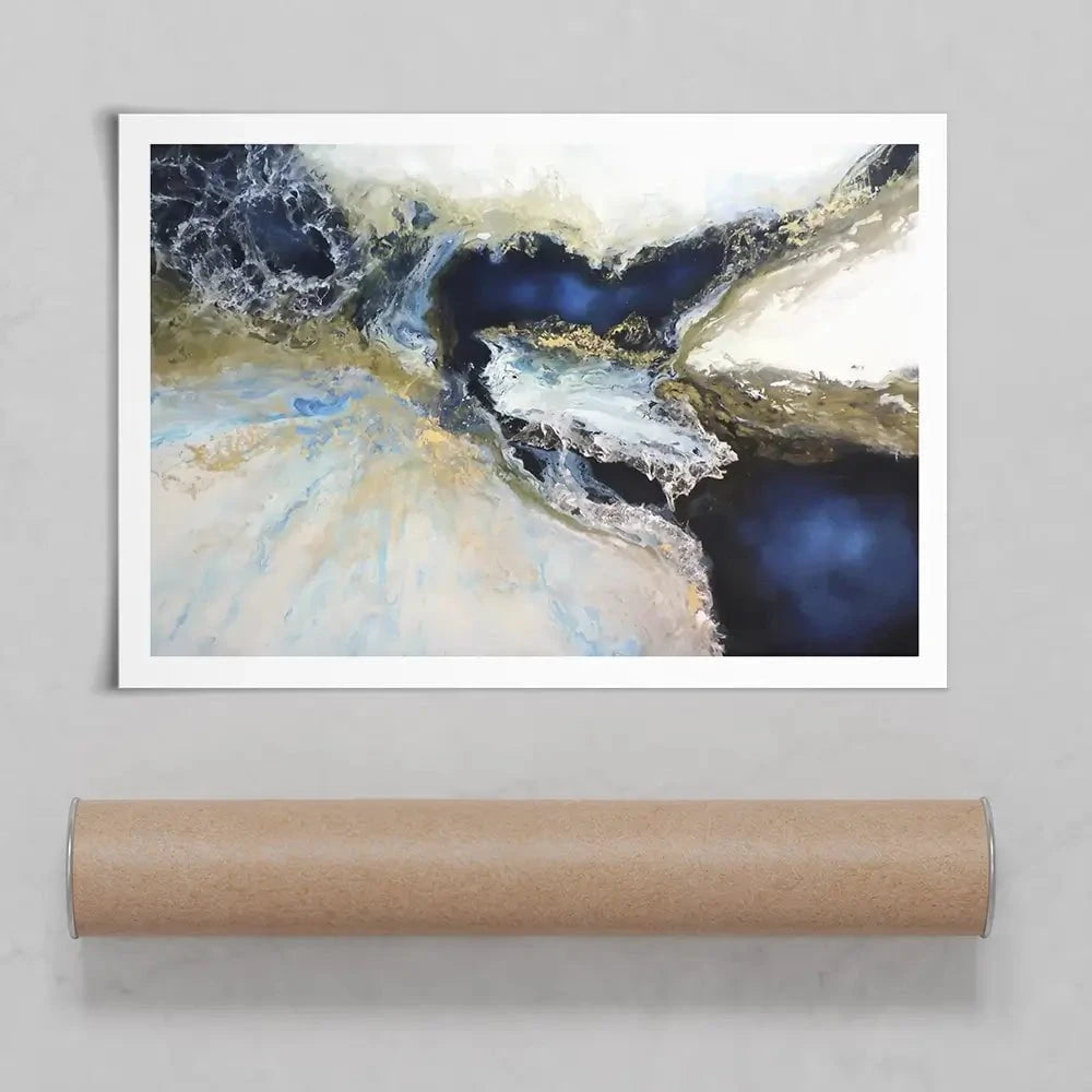 Los Mares Art Print Los Mares Art Print wall art product Leticia Herrera
