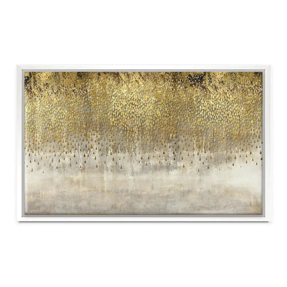 Lots Of Droplets Canvas Print Lots Of Droplets Canvas Print wall art product Abstract the studio / Shutterstock