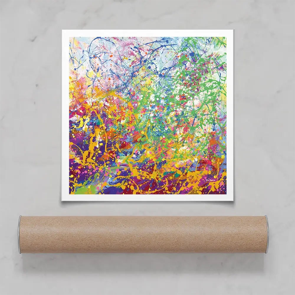 Lottery Winner Square Art Print Lottery Winner Square Art Print wall art product Leon Devenice