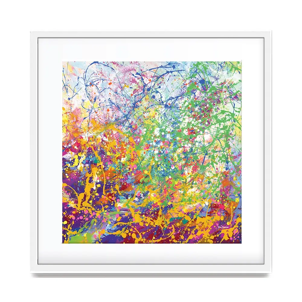 Lottery Winner Square Framed Art Print Lottery Winner Square Framed Art Print wall art product Leon Devenice