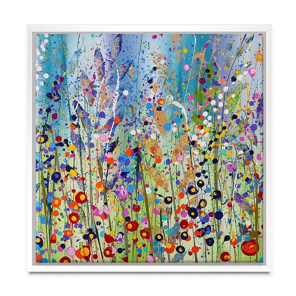 Lou Square Canvas Print Lou Square Canvas Print wall art product Scarlet Sky Studio