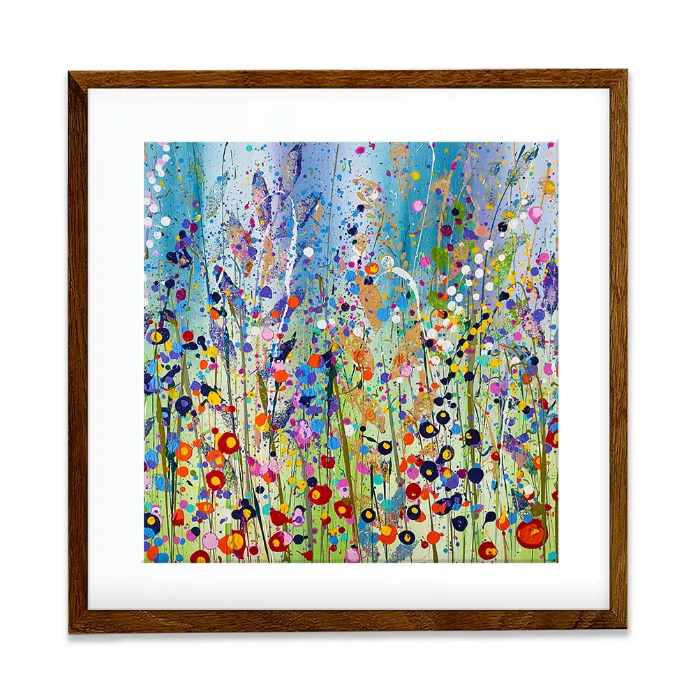 Lou Square Framed Art Print Lou Square Framed Art Print wall art product Scarlet Sky Studio