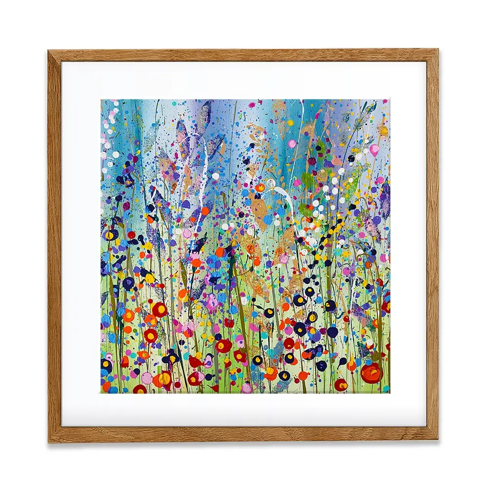 Lou Square Framed Art Print Lou Square Framed Art Print wall art product Scarlet Sky Studio